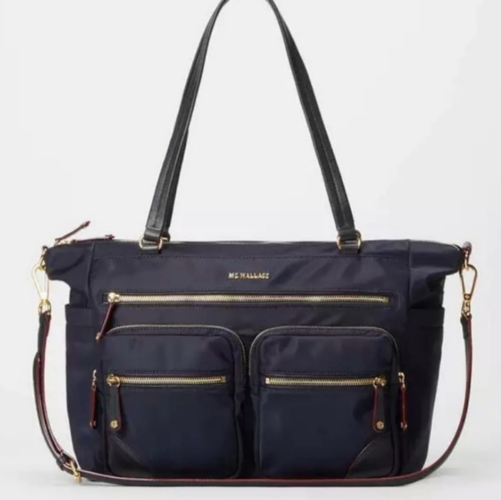 nwot MZ Wallace Black XL Tribeca Travel Bag